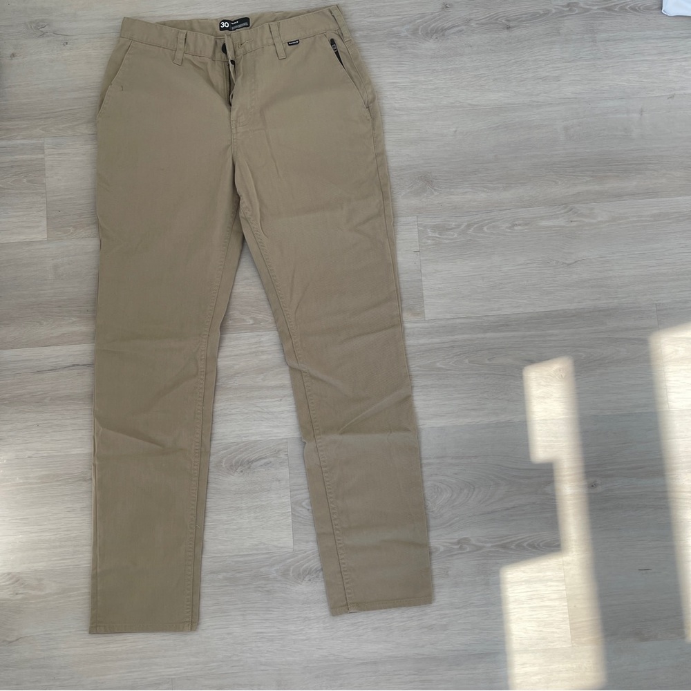Hurley Men’s Nike Dri-fit Chino Pant Beige Khaki Size 30